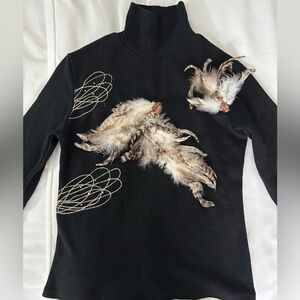 Feathered Sweater